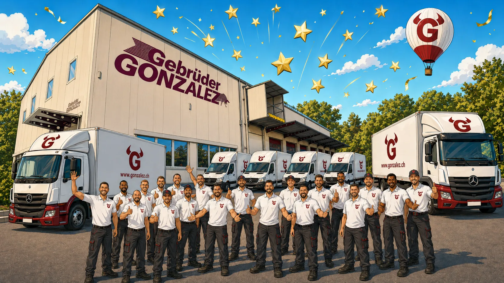 Über 500 Google Rezensionen mit 4,9 Sternen: ein neuer Meilenstein für die Gebrüder GONZALEZ AG