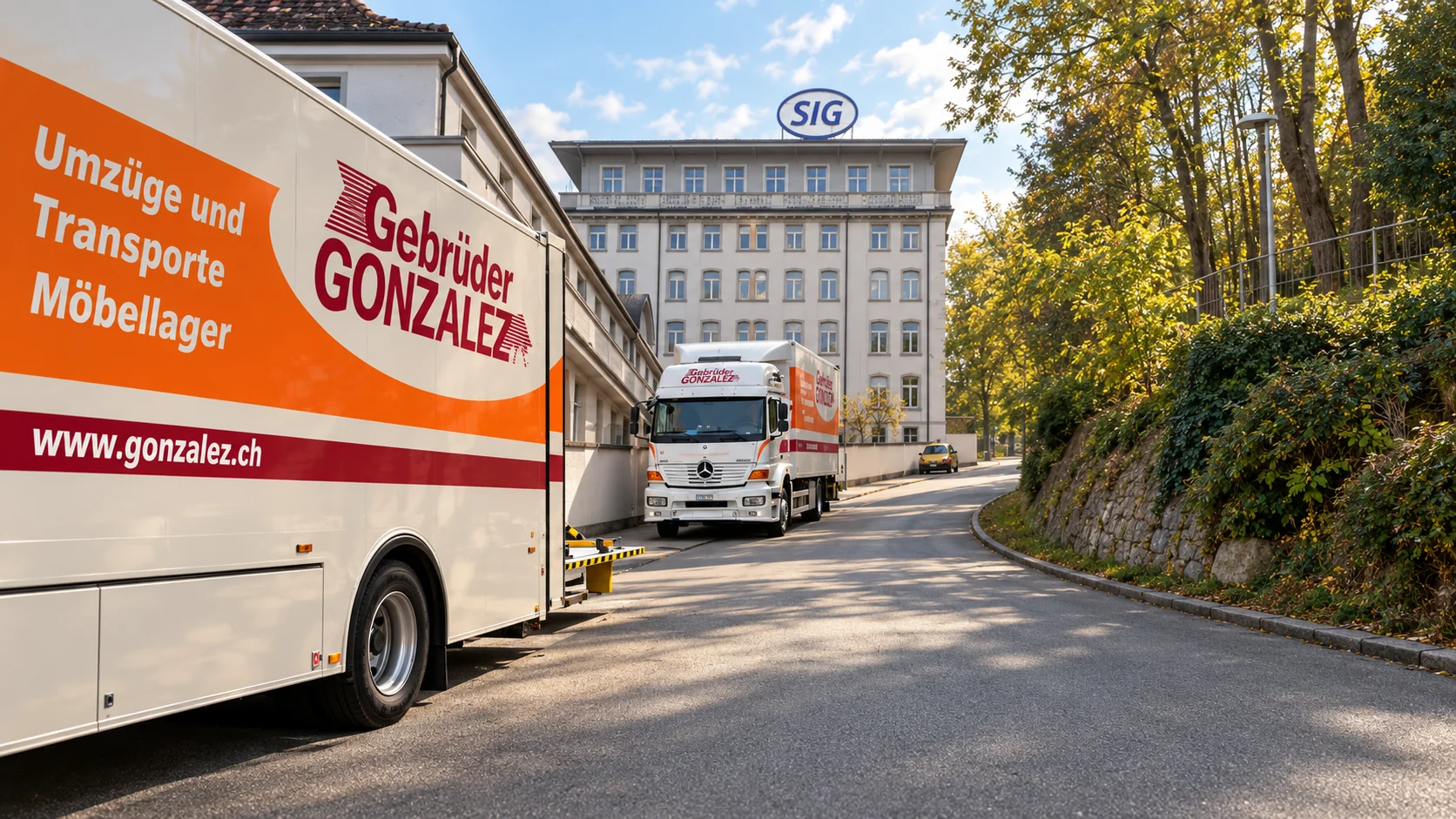 Firmenumzug mit der Gebrüder GONZALEZ AG